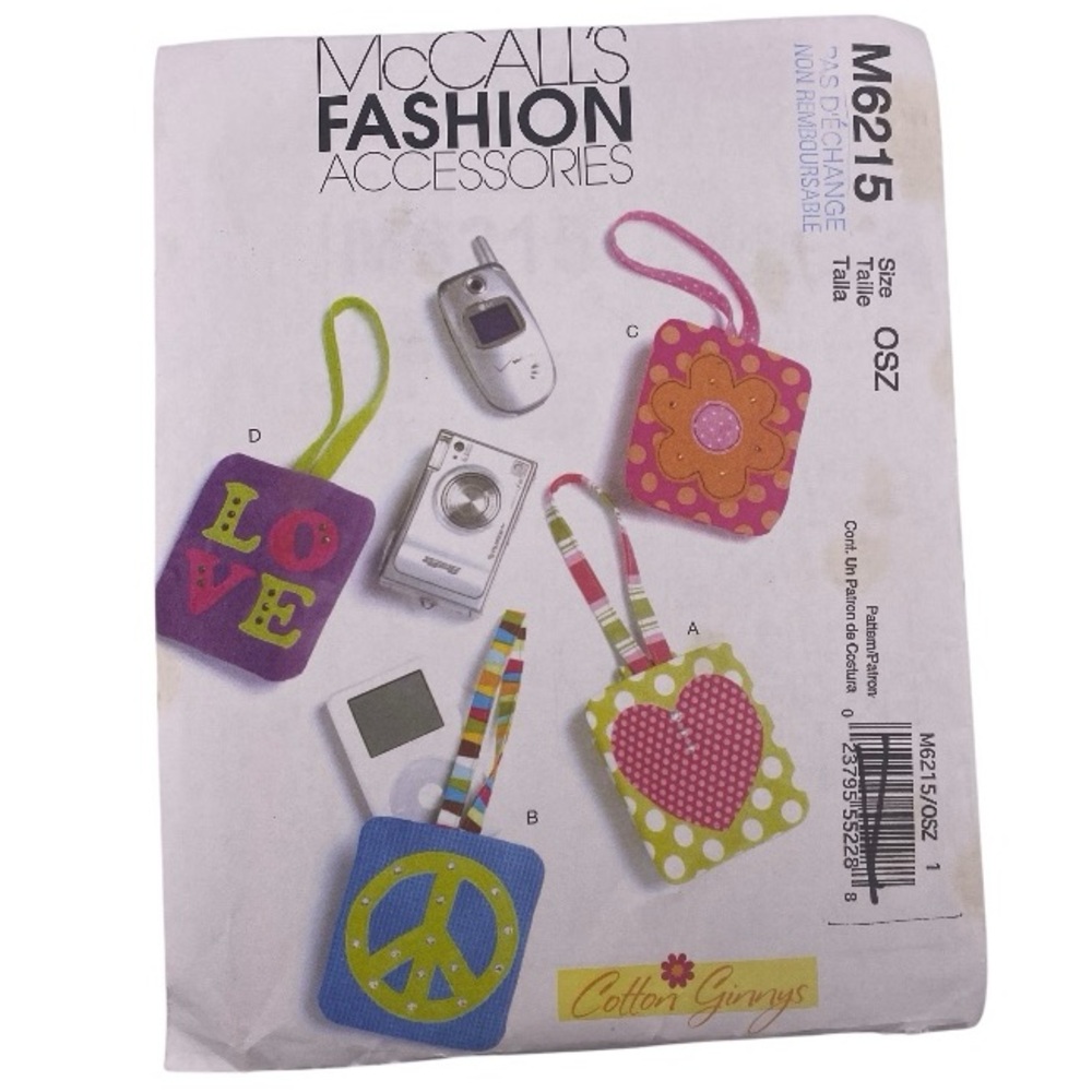 🪡 McCall's 6215 Cotton Ginnys Fashion Access Pattern